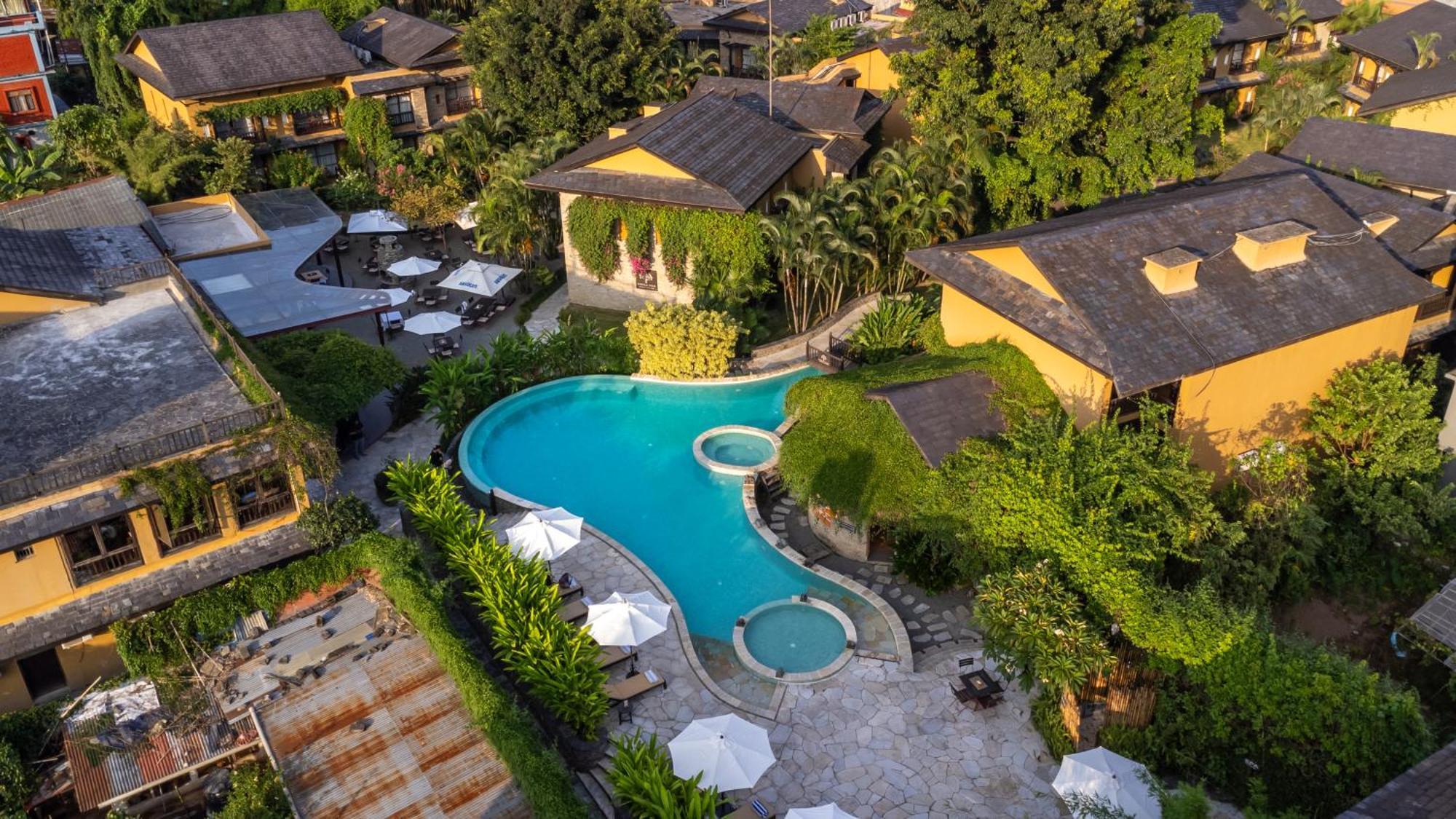 Temple Tree Resort & Spa Pokhara Luaran gambar